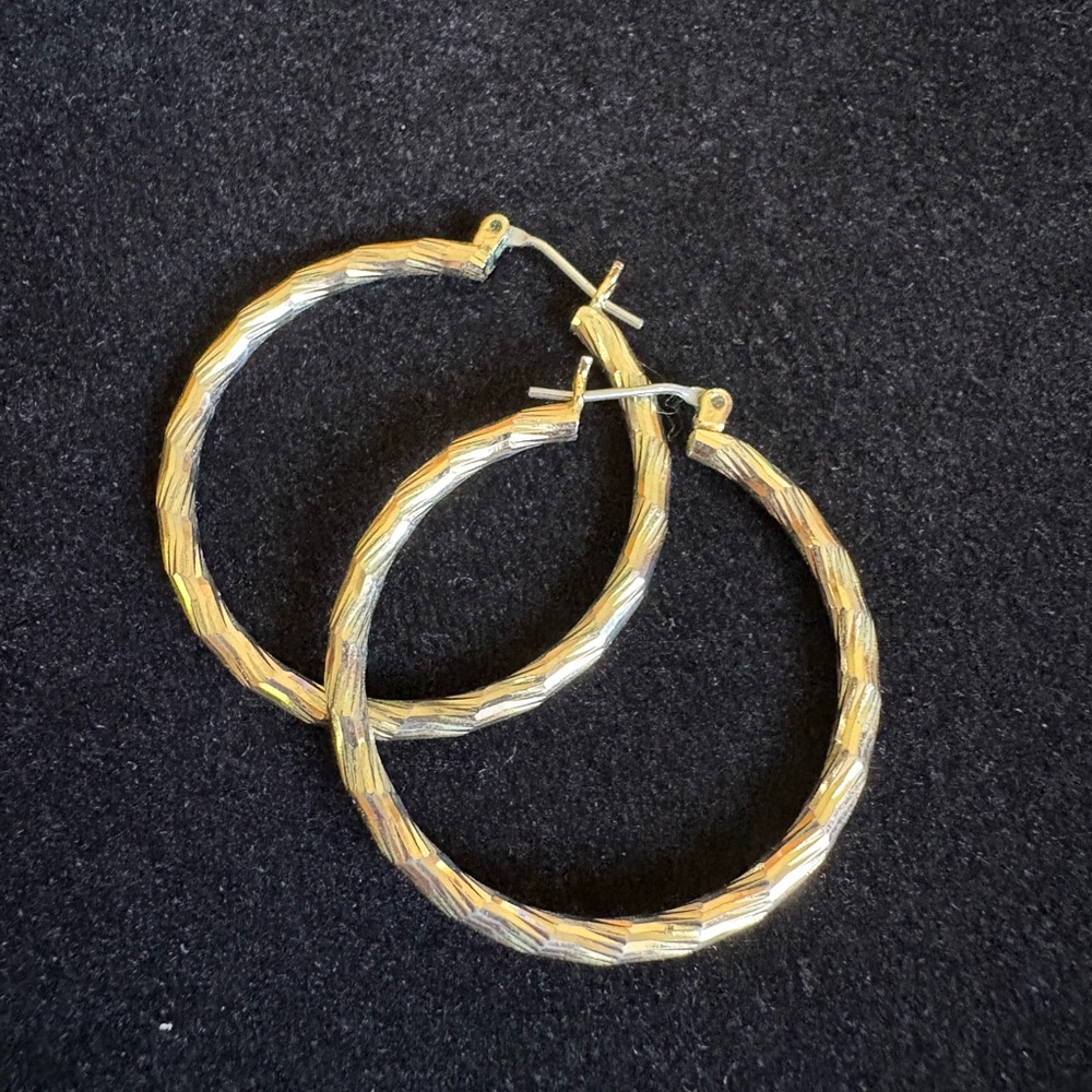 Gold Minimalist Hoop Earrings Jewelry